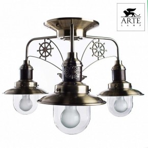 Потолочная люстра Arte Lamp Sailor A4524PL-3AB в Салехарде - salekhard.mebel24.online | фото 2