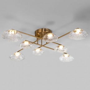 Потолочная люстра Eurosvet Ripple 50389 LED латунь в Салехарде - salekhard.mebel24.online | фото
