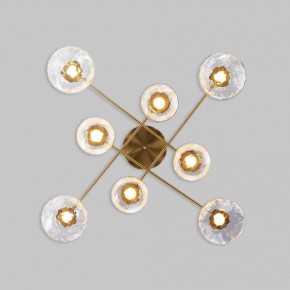 Потолочная люстра Eurosvet Ripple 50389 LED латунь в Салехарде - salekhard.mebel24.online | фото 3