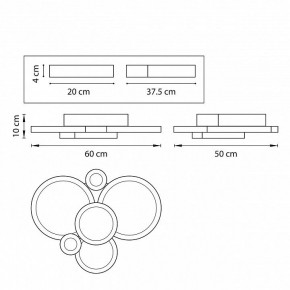 Потолочная люстра Lightstar Breve 749081 в Салехарде - salekhard.mebel24.online | фото 3