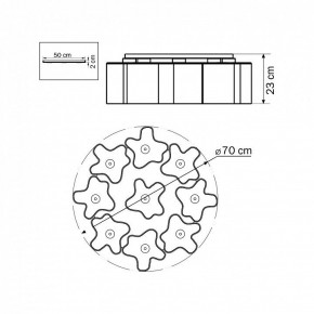 Потолочная люстра Lightstar Nubi 802090 в Салехарде - salekhard.mebel24.online | фото 5