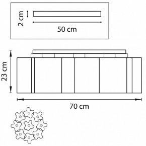 Потолочная люстра Lightstar Nubi 802097 в Салехарде - salekhard.mebel24.online | фото 2