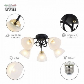 Потолочная люстра Rivoli Luiza Б0054904 в Салехарде - salekhard.mebel24.online | фото 4