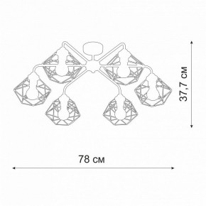 Потолочная люстра Vitaluce V42580 V42580-0/6PL в Салехарде - salekhard.mebel24.online | фото 2