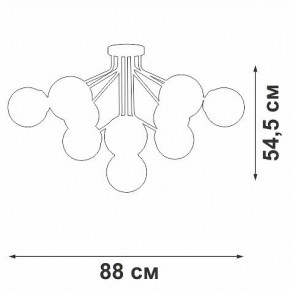 Потолочная люстра Vitaluce V42870 V42870-8/10PL в Салехарде - salekhard.mebel24.online | фото