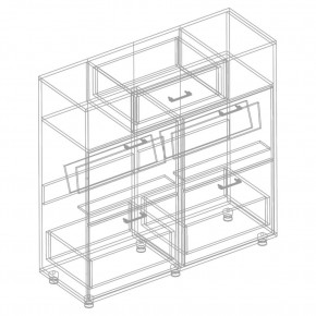 Прихожая "Сандра" (модульная) в Салехарде - salekhard.mebel24.online | фото 4