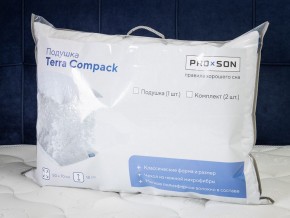 PROxSON Комплект подушек Terra Compack (Микрофибра Полотно) 50x70 в Салехарде - salekhard.mebel24.online | фото 10
