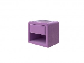 PROxSON Тумба Cube (Ткань: Велюр Shaggy Lilac) 52x41 в Салехарде - salekhard.mebel24.online | фото