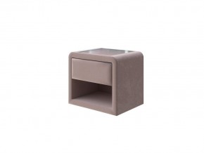 PROxSON Тумба Cube (Ткань: Велюр Shaggy Mocca) 52x41 в Салехарде - salekhard.mebel24.online | фото