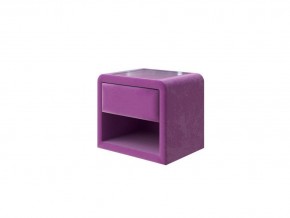 PROxSON Тумба Cube (Ткань: Велюр Shaggy Wine) 52x41 в Салехарде - salekhard.mebel24.online | фото 1