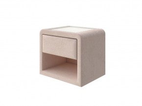 PROxSON Тумба Cube (Ткань: Велюр Teddy Тауп) 52x41 в Салехарде - salekhard.mebel24.online | фото 1