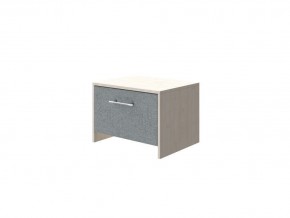 PROxSON Тумба Varna (ЛДСП Дуб Шамони+ткань Дуб Шамони светлый/Tesla Графит) 51x40 в Салехарде - salekhard.mebel24.online | фото