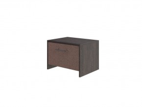 PROxSON Тумба Varna (ЛДСП+ткань Дуб Кантербери/Tesla Брауни) 51x40 в Салехарде - salekhard.mebel24.online | фото
