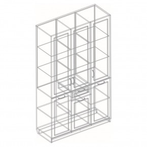 Сервант "ГА-03" Александрия в Салехарде - salekhard.mebel24.online | фото 2