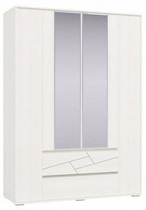 Шкаф 4-х дверный с ящиками АДЕЛИНА (4-4833рам.б) в Салехарде - salekhard.mebel24.online | фото