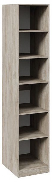 Шкаф для белья Эмбер СМ-348.07.001 в Салехарде - salekhard.mebel24.online | фото 2