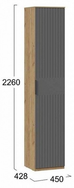 Шкаф для белья Хилтон Исп. 2 в Салехарде - salekhard.mebel24.online | фото 5