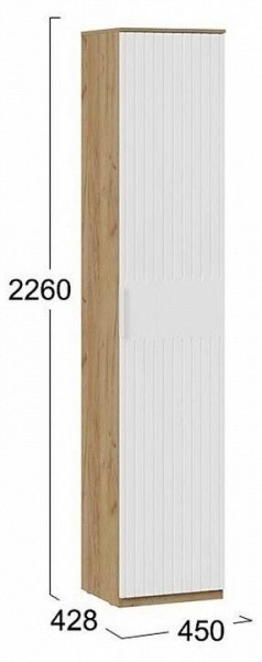 Шкаф для белья Хилтон Исп. 2 в Салехарде - salekhard.mebel24.online | фото 6