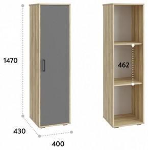 Шкаф для белья Оскар в Салехарде - salekhard.mebel24.online | фото 3