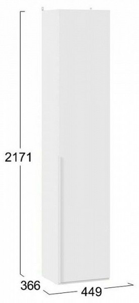 Шкаф для белья Порто СМ-393.07.211 в Салехарде - salekhard.mebel24.online | фото 12