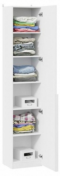 Шкаф для белья Порто СМ-393.07.211 в Салехарде - salekhard.mebel24.online | фото 3