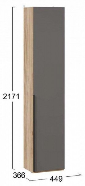 Шкаф для белья Порто СМ-393.07.211 в Салехарде - salekhard.mebel24.online | фото 12