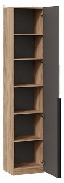 Шкаф для белья Порто СМ-393.07.212 в Салехарде - salekhard.mebel24.online | фото 2