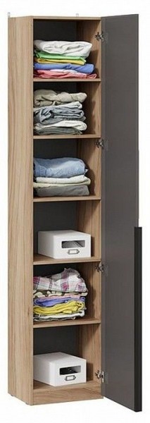 Шкаф для белья Порто СМ-393.07.212 в Салехарде - salekhard.mebel24.online | фото 3