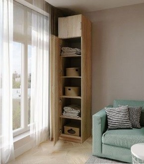 Шкаф для белья Село в Салехарде - salekhard.mebel24.online | фото 2