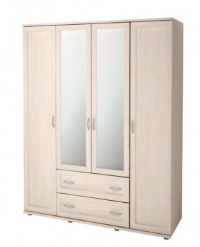Шкаф для одежды 4-х дверный Ника-Люкс 19 в Салехарде - salekhard.mebel24.online | фото 1