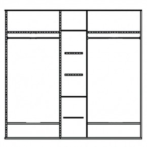 Шкаф для одежды Лика (ММ-137-01/05Б) в Салехарде - salekhard.mebel24.online | фото 4