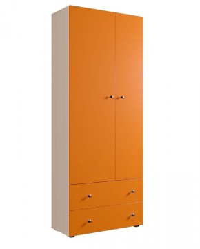 Шкаф ДМ 800 с 2-мя ящиками (оранж) в Салехарде - salekhard.mebel24.online | фото 1