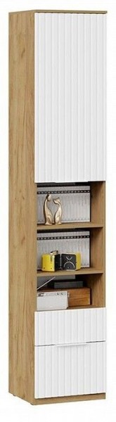 Шкаф комбинированный Хилтон Исп. 2 в Салехарде - salekhard.mebel24.online | фото 4