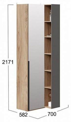 Шкаф комбинированный Порто СМ-393.21.025 в Салехарде - salekhard.mebel24.online | фото 2
