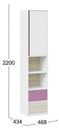 Шкаф комбинированный Сканди в Салехарде - salekhard.mebel24.online | фото 5