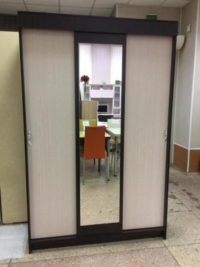 Шкаф-купе Басса ШКК 551 венге-дуб венге/дуб белфорд в Салехарде - salekhard.mebel24.online | фото 4