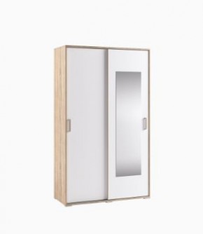Шкаф-купе Бланка Дуб сонома/Белый в Салехарде - salekhard.mebel24.online | фото 1