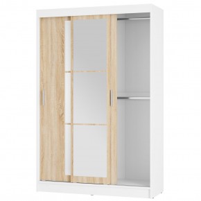 Шкаф-купе Денвер ШКК-03 (белый/сонома) в Салехарде - salekhard.mebel24.online | фото 3
