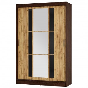 Шкаф-купе Денвер ШКК-03 (венге/крафт) в Салехарде - salekhard.mebel24.online | фото