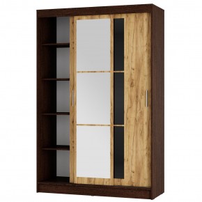 Шкаф-купе Денвер ШКК-03 (венге/крафт) в Салехарде - salekhard.mebel24.online | фото 2