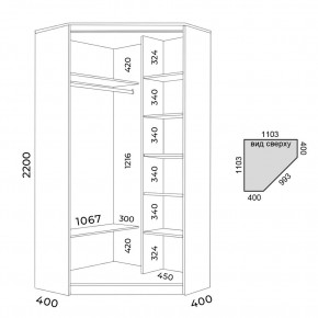 Шкаф-купе ХИТ-У-22-4-11 в Салехарде - salekhard.mebel24.online | фото 2