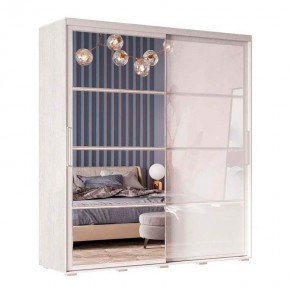 Шкаф-купе Крафт-6 (Ясень Белый) в Салехарде - salekhard.mebel24.online | фото 3