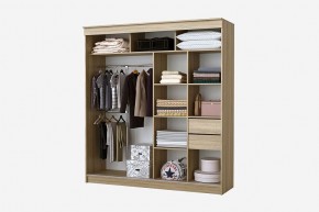 Шкаф-купе Орион 2.0 серия Альянс (дуб сонома) в Салехарде - salekhard.mebel24.online | фото 2