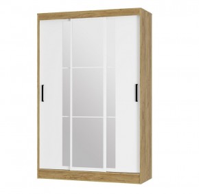 Шкаф-купе Тайм ШКК-03 (крафт/белый) в Салехарде - salekhard.mebel24.online | фото