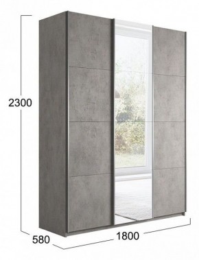 Шкаф-купе Траст СШК 2.180.60-11.13.11 в Салехарде - salekhard.mebel24.online | фото 3