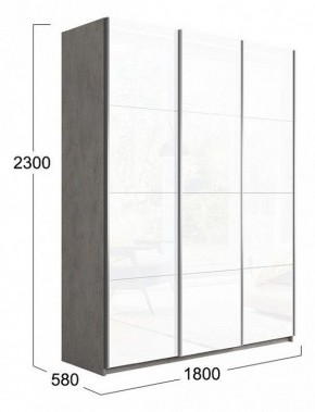 Шкаф-купе Траст СШК 2.180.60-15.15.15 в Салехарде - salekhard.mebel24.online | фото 3