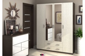 Шкаф Квадро венге/дуб белфорд в Салехарде - salekhard.mebel24.online | фото 2