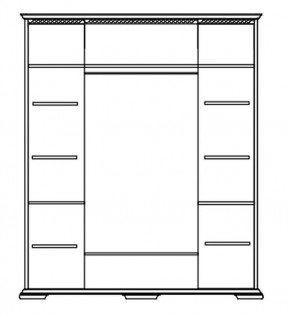 Шкаф Лика (ММ 137-01/04Б) без зеркал в Салехарде - salekhard.mebel24.online | фото 4