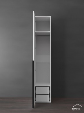 Шкаф Linnea MHR-1-3 2050х400х510 (Белый-М 11.1.1) в Салехарде - salekhard.mebel24.online | фото 6