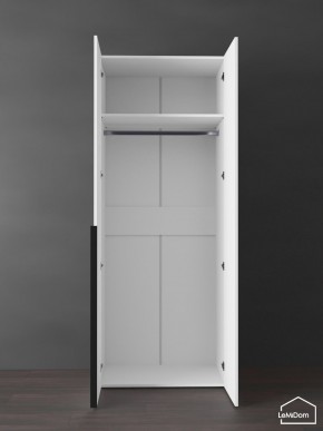Шкаф Linnea MHR-2 2050х800х510 (Белый-М 11.1.2) в Салехарде - salekhard.mebel24.online | фото 4